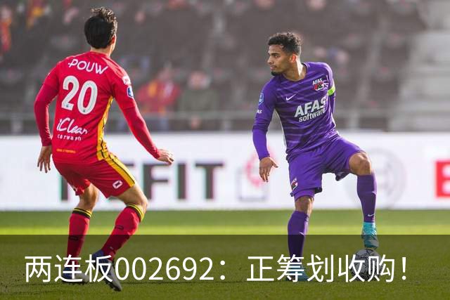 两连板002692：正筹划收购！